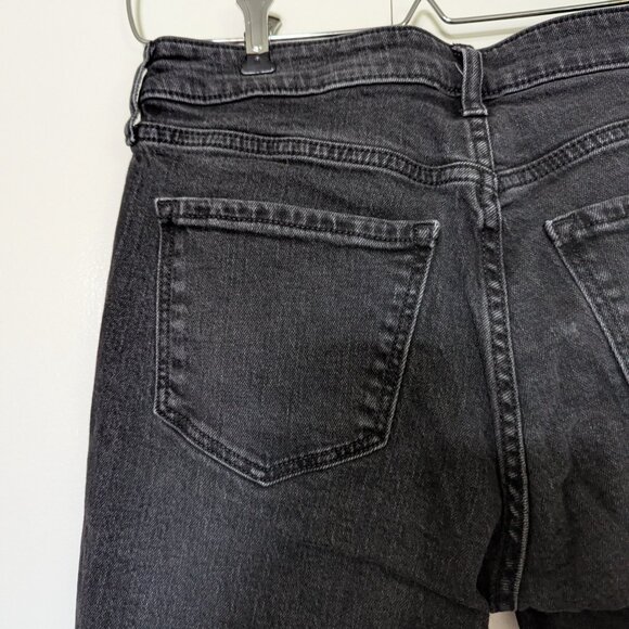 High-Waisted Vintage Slim Jeans 6 Petite (2 Pairs) 1 Blue 1 Black - Picture 8 of 12